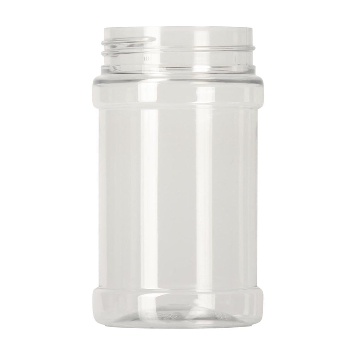 350ml PET Plastic Spice Jar & 63mm IHS Red Flapper Cap - Pack of 50