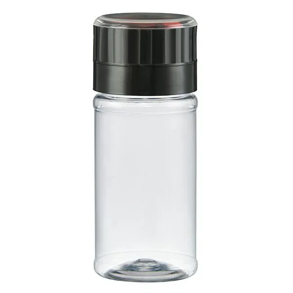 53mm adjustable grinder fitted to the 200ml PET spice jar