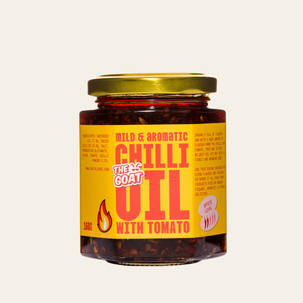 Mild & Aromatic Chilli Oil - 160g Jar
